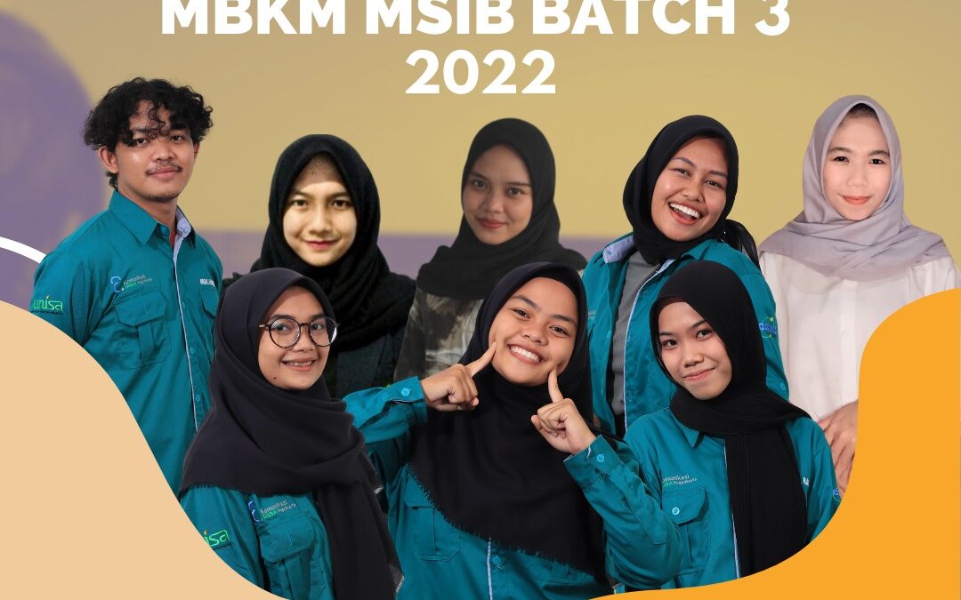 Mahasiswa UNISA Yogyakarta Lolos Seleksi MBKM MSIB Batch 3, Selamat ...