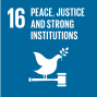 16 Peace, Justice and Strong Institutions